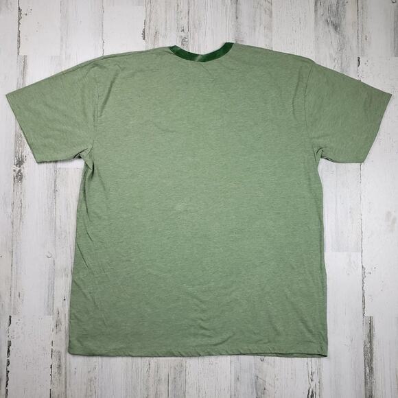 Bleach Dyed Here and Now Ringer Graphic T-Shirt Men's Size XL - Picture 8 of 9